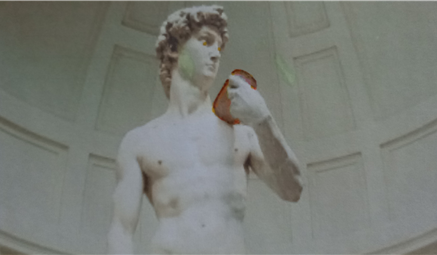 미켈란젤로 ​Michaelangelo. 다윗 David. 1501-4. Marble. 높이 408.9cm. Galleria dell'Accademia, Florence.